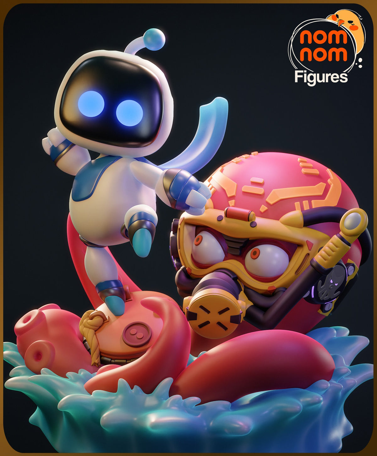 Astro Bot — studio render 3