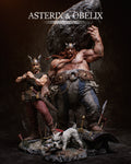 Obelix and Asterix (Asterix) resin figure by CA 3D Studios — studio render 1