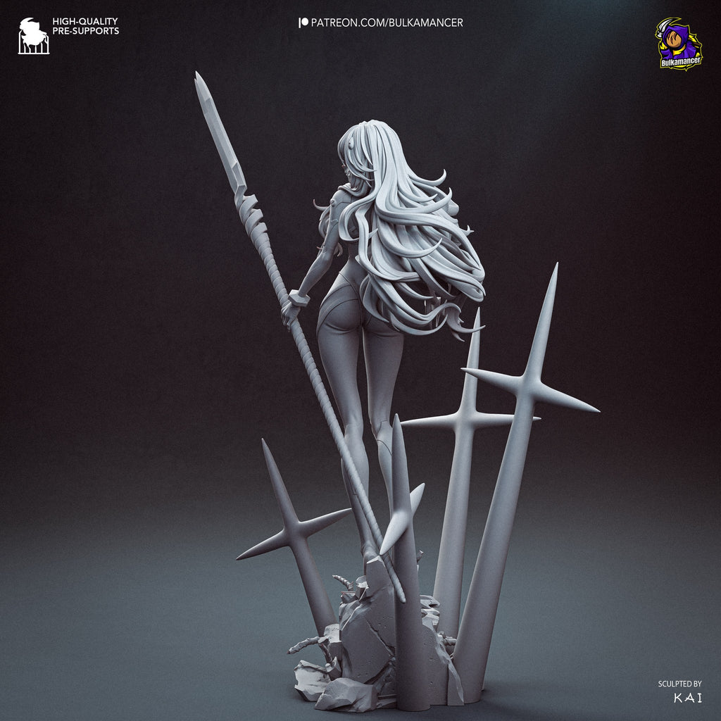 Rei Ayanami (Evangelion) resin figure by Bulkamancer — studio render 18