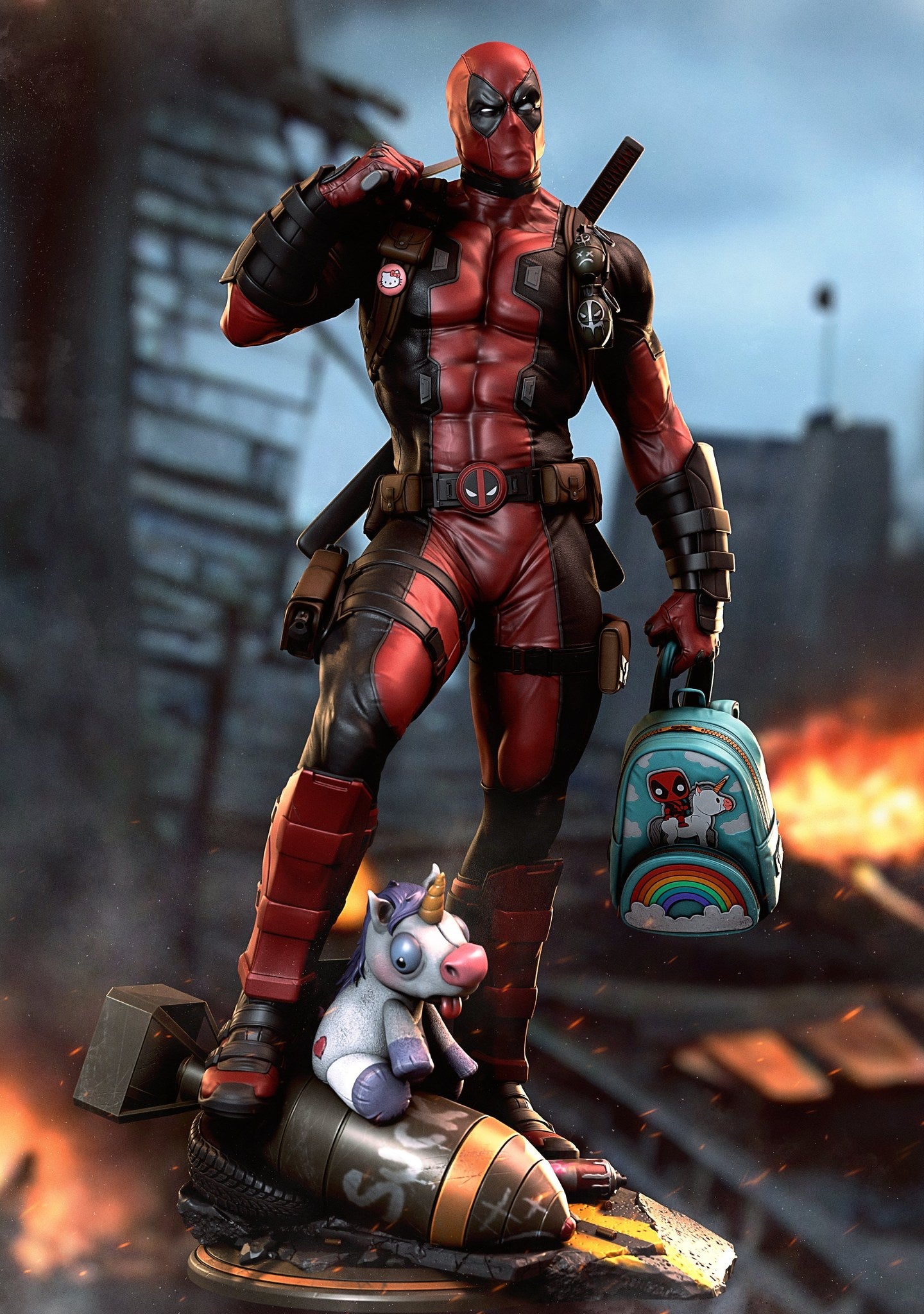 Deadpool — studio render 5