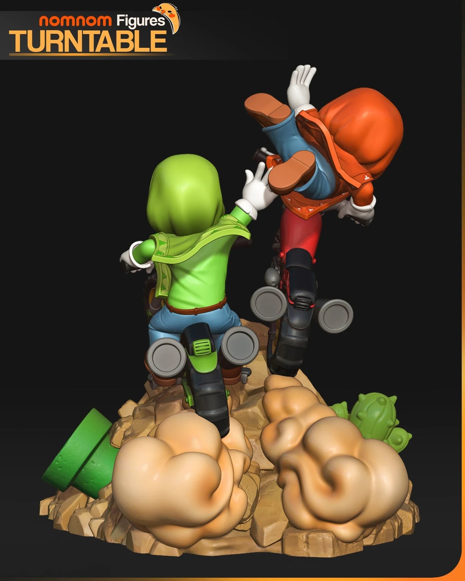 Super Mario Galaxy Diorama — studio render 6