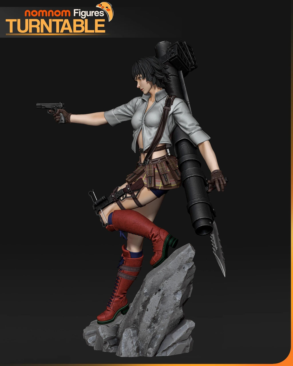 Lady — studio render 6