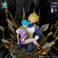Vegeta and Bulma (Dragon Ball) resin figure by Kaidan 3D — studio render 1