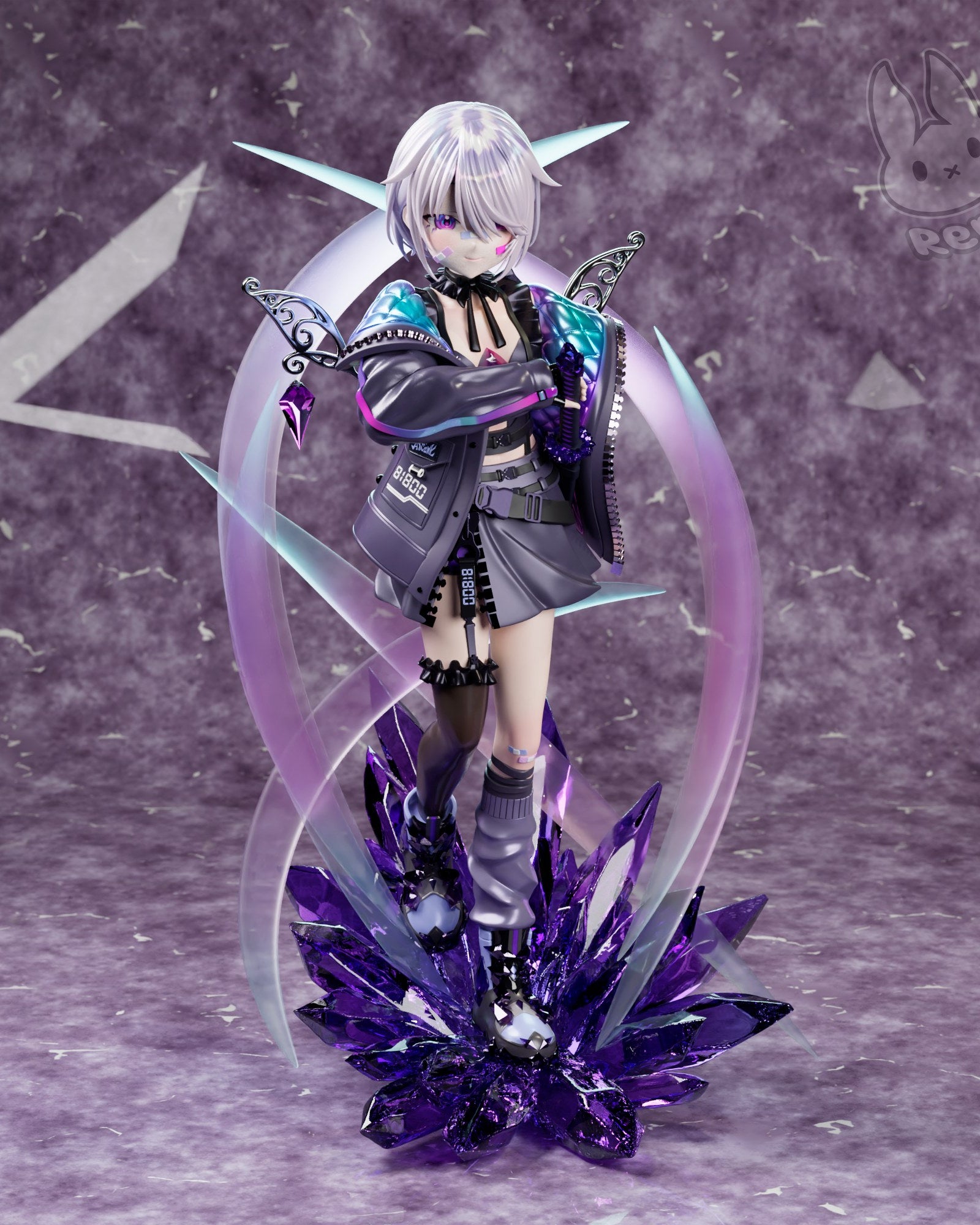 Koseki Bijou (Hololive) resin figure by RemyJF — studio render 1