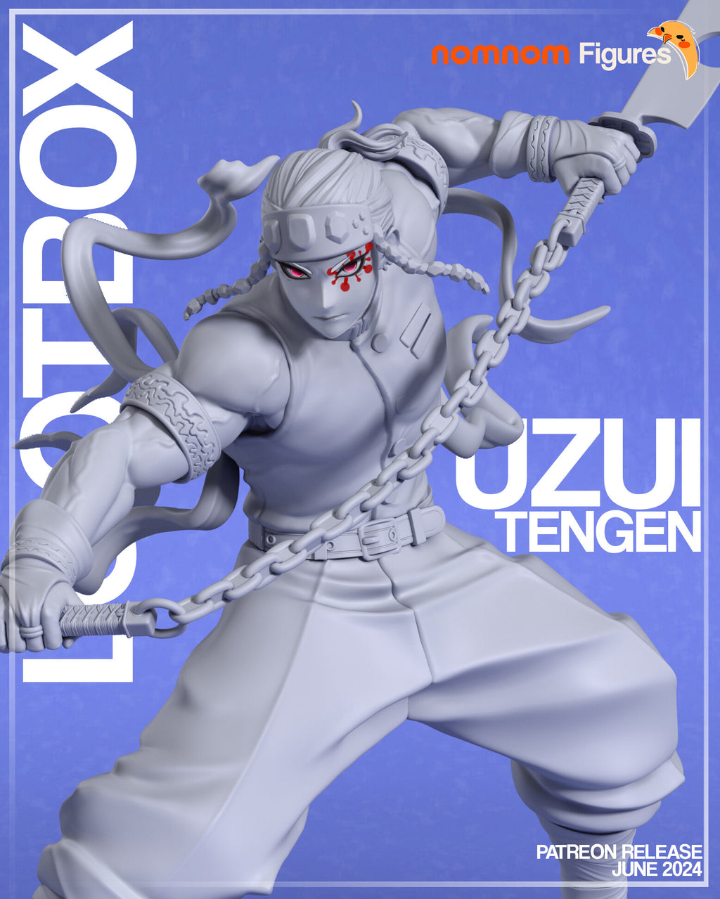 Tengen Uzui — studio render 2