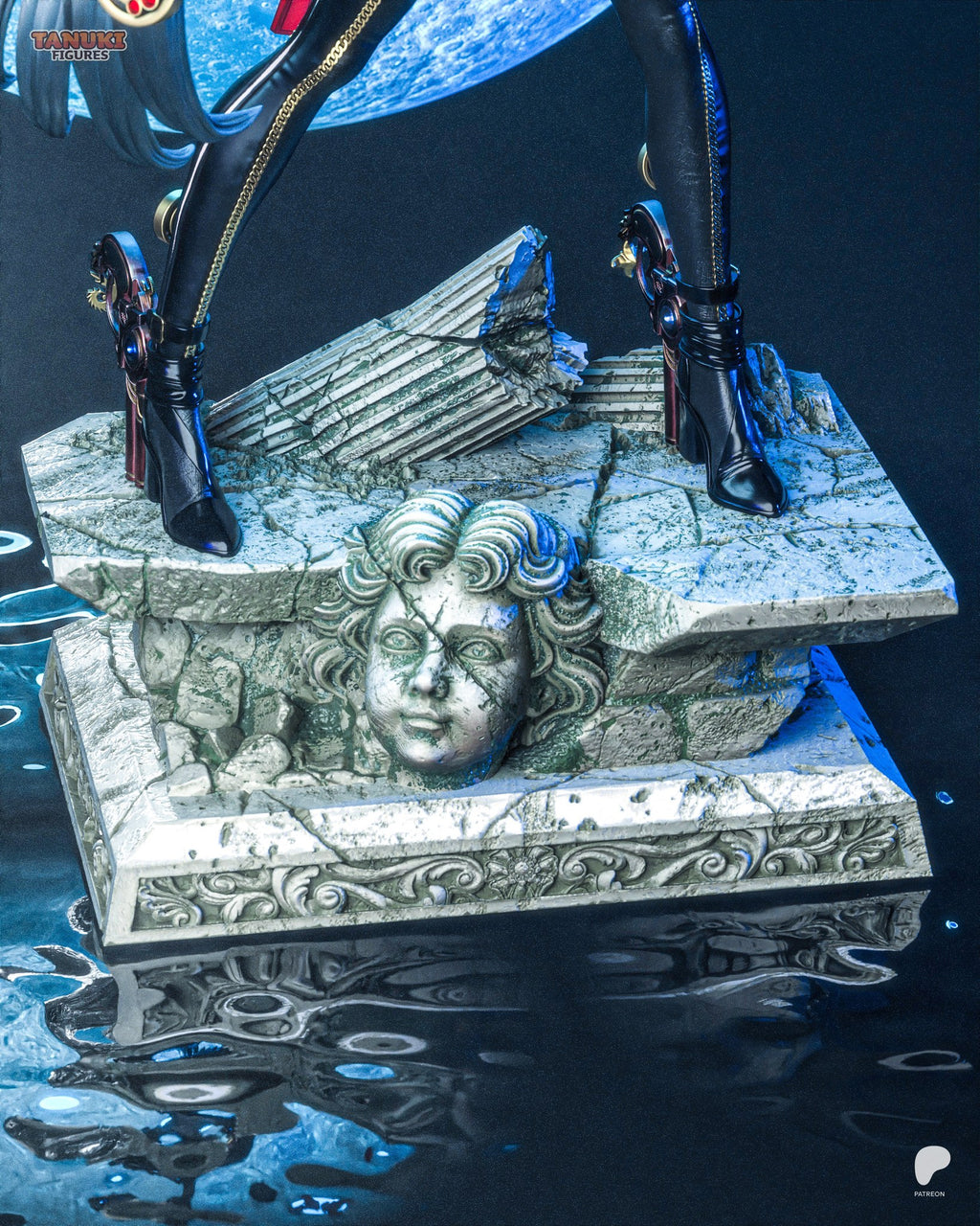 Bayonetta (Bayonetta) resin figure by Tanuki Figures — studio render 5