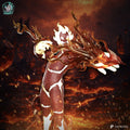HeatBlast (Ben 10) resin figure by Kaidan 3D — studio render 1