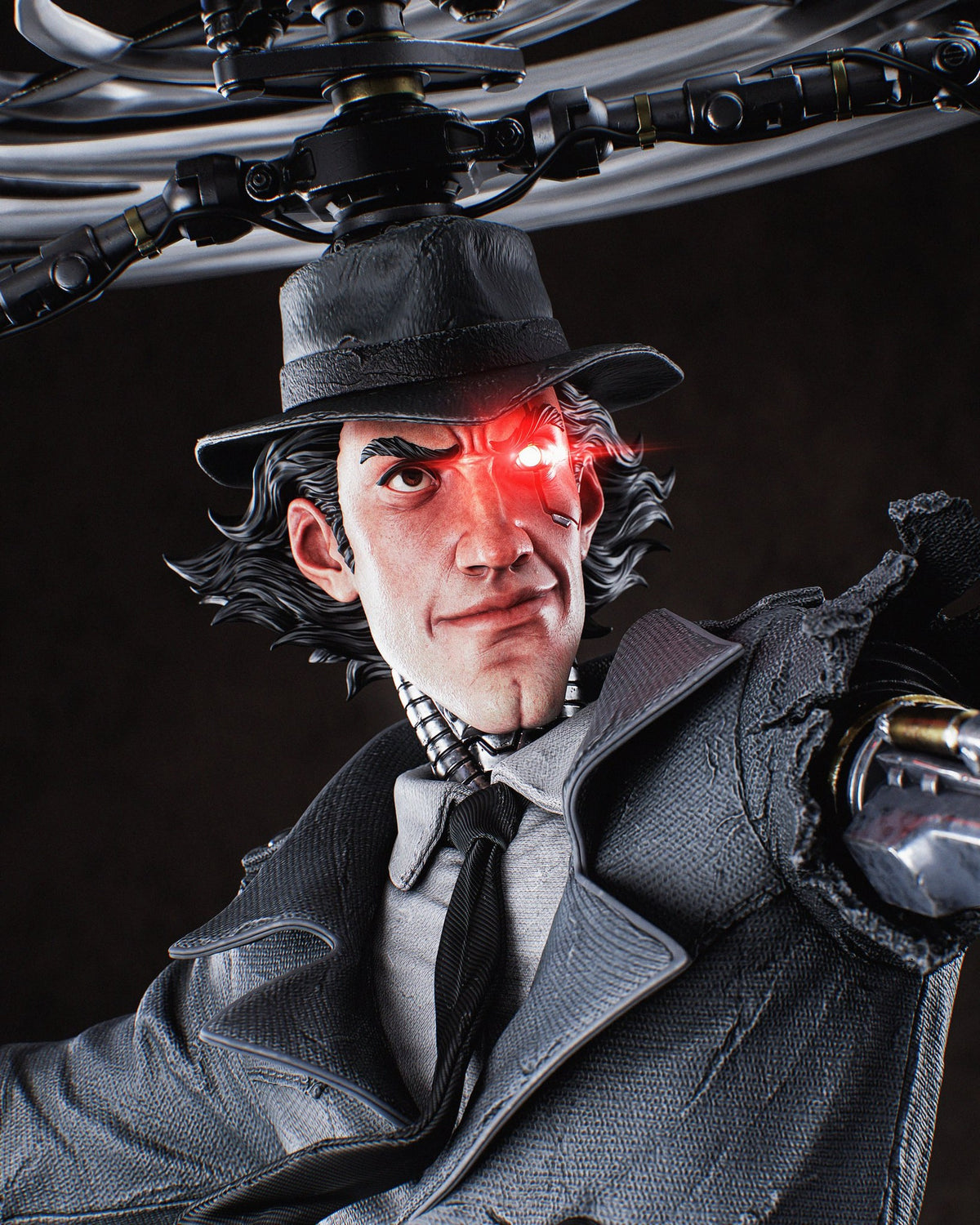 Inspector Gadget — studio render 2