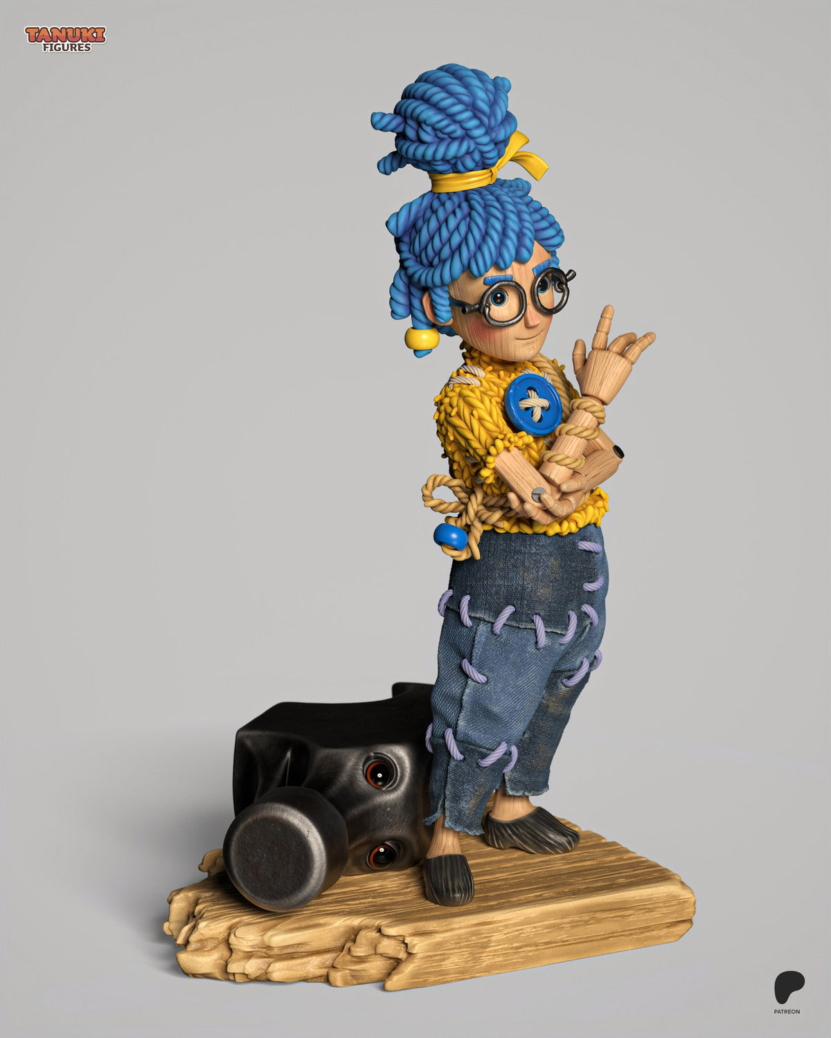 May (It Takes Two) resin figure by Tanuki Figures — studio render 2