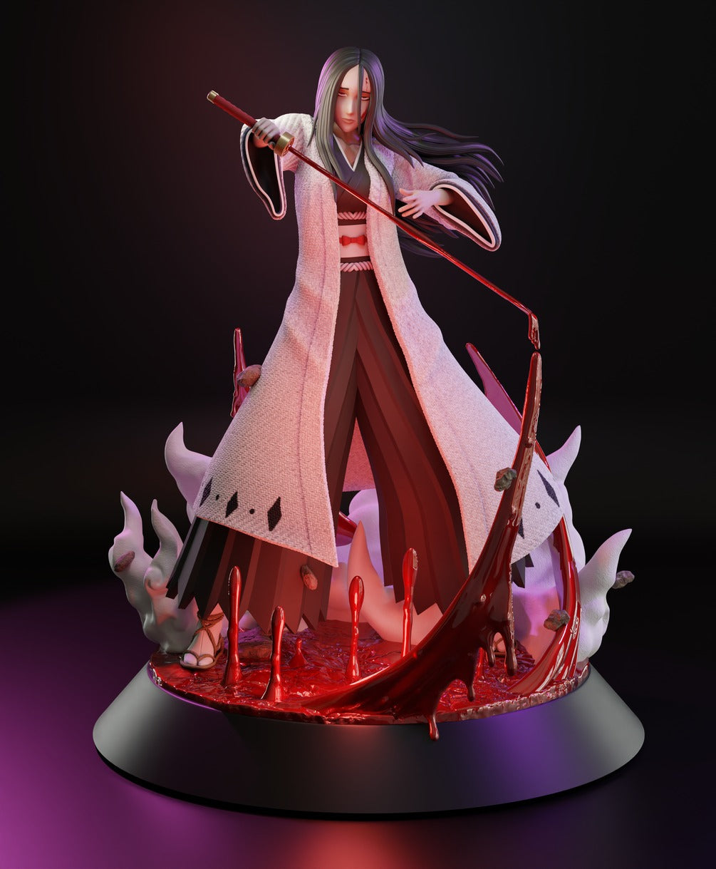 Retsu Unohana Bleach resin figure by LionRealm Studio — studio preview