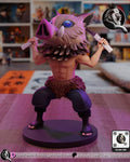 Inosuke Hashibira Demon Slayer resin figure by LionRealm Studio — studio preview