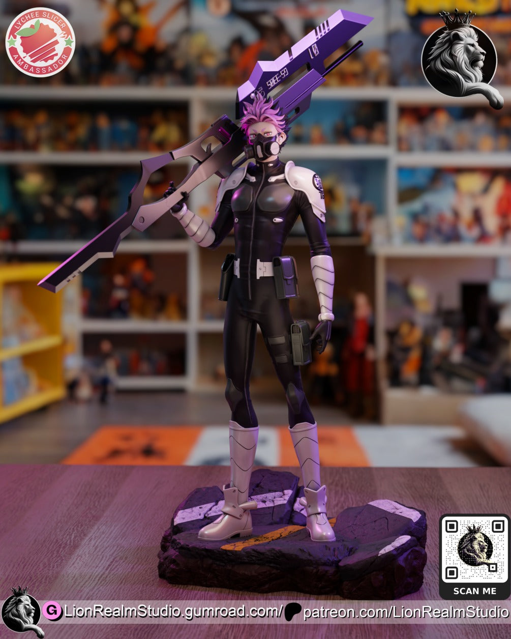 Narumi Kaiju No. 8 resin figure by LionRealm Studio — studio preview