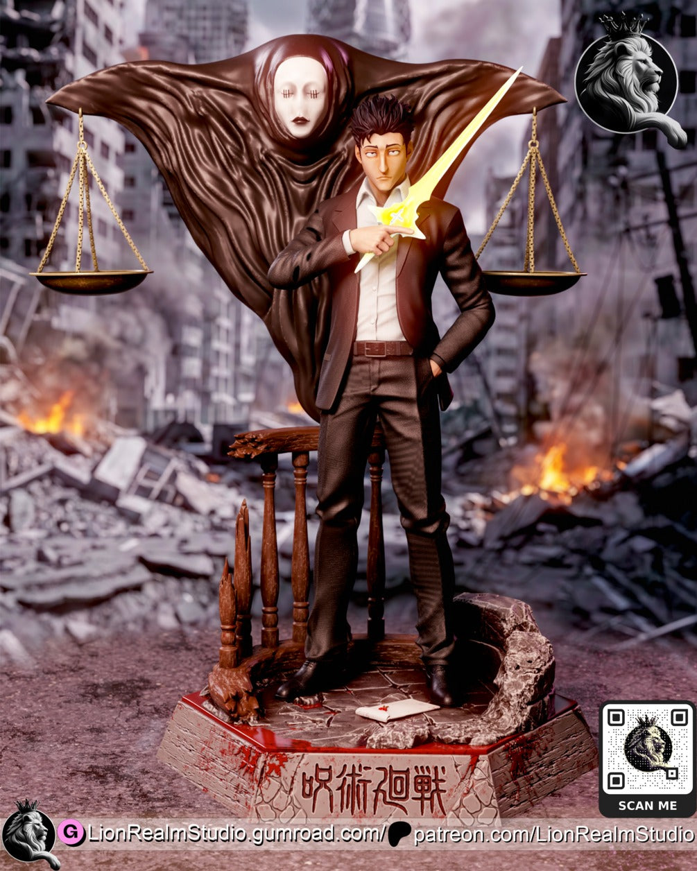 Hiromi Higuruma JJK (Jujutsu Kaisen) resin figure by LionRealm Studio — studio preview