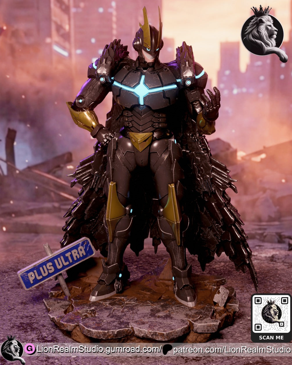 all might armored my hero academia files sit here