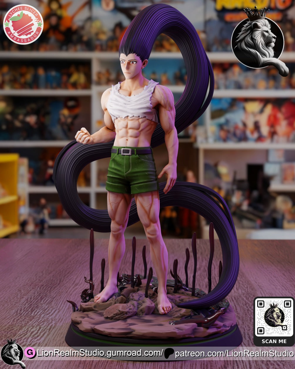 gon freecss hunter x files sit here