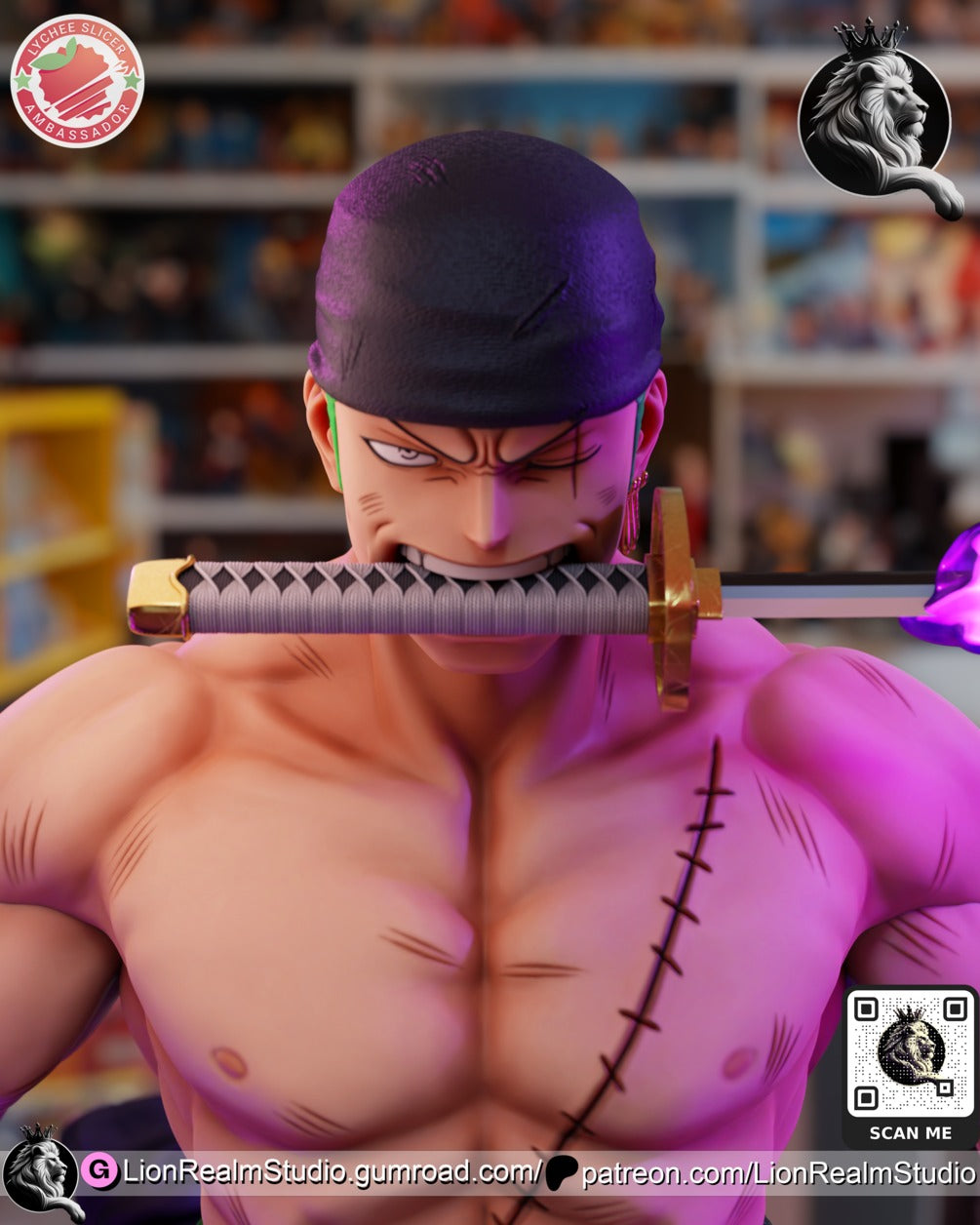 roronoa zoro one piece files sit here