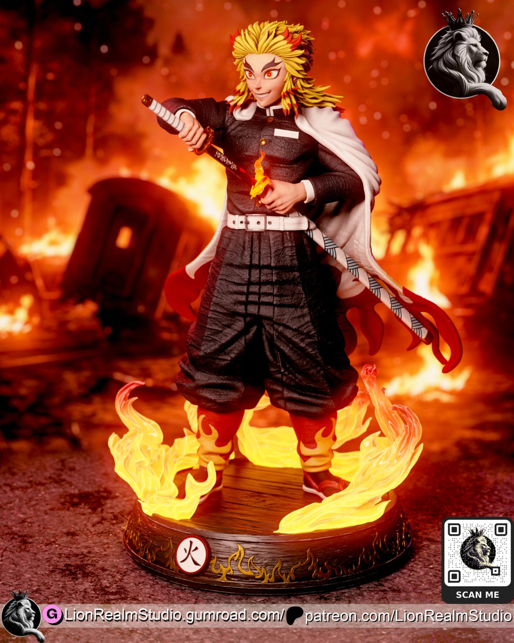 kyojuro rengoku demon slayer files sit here
