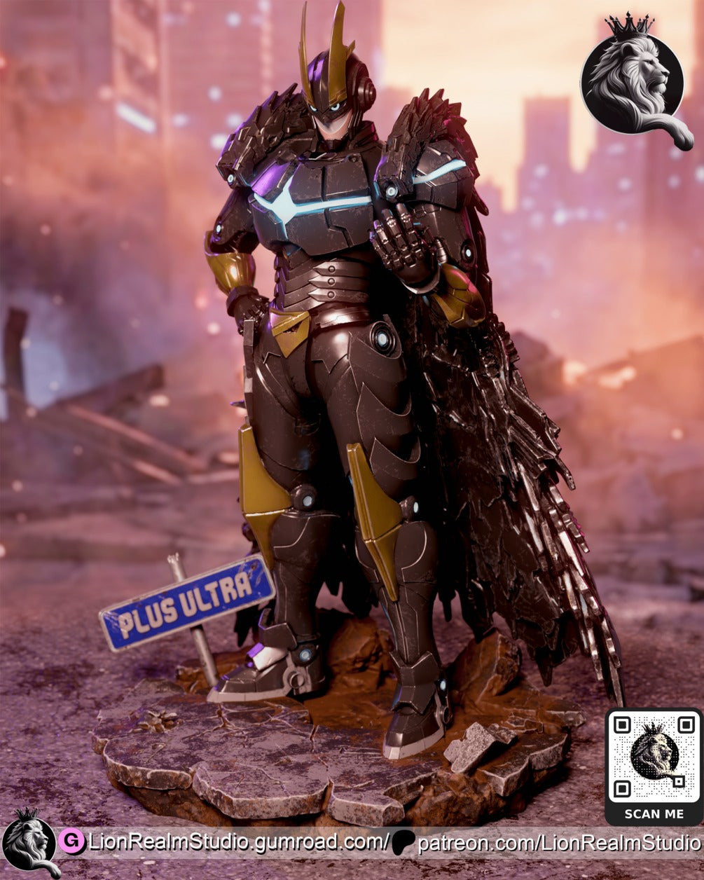 all might armored my hero academia files sit here