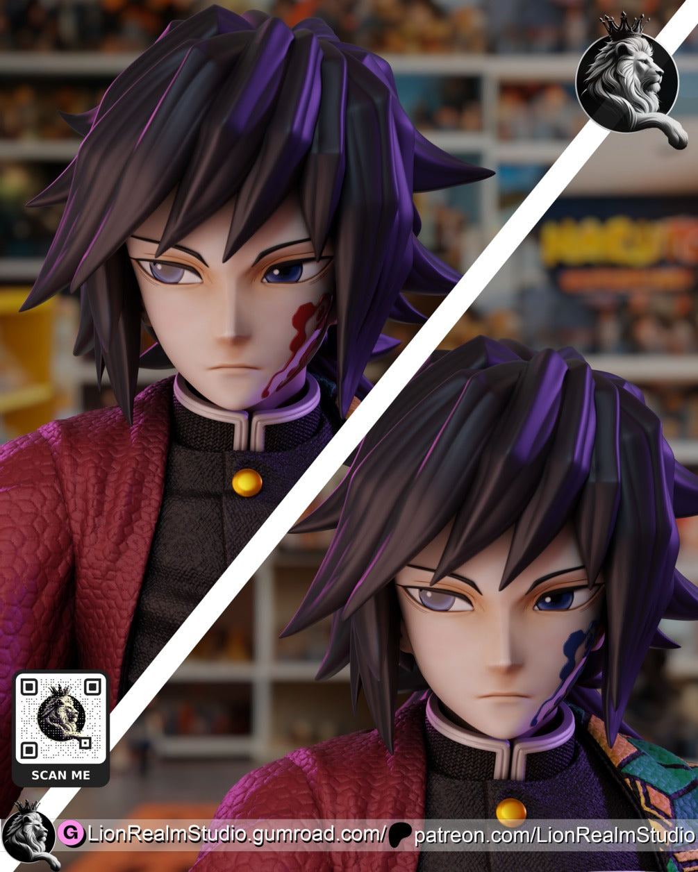 giyu tomioka demon slayer files sit here