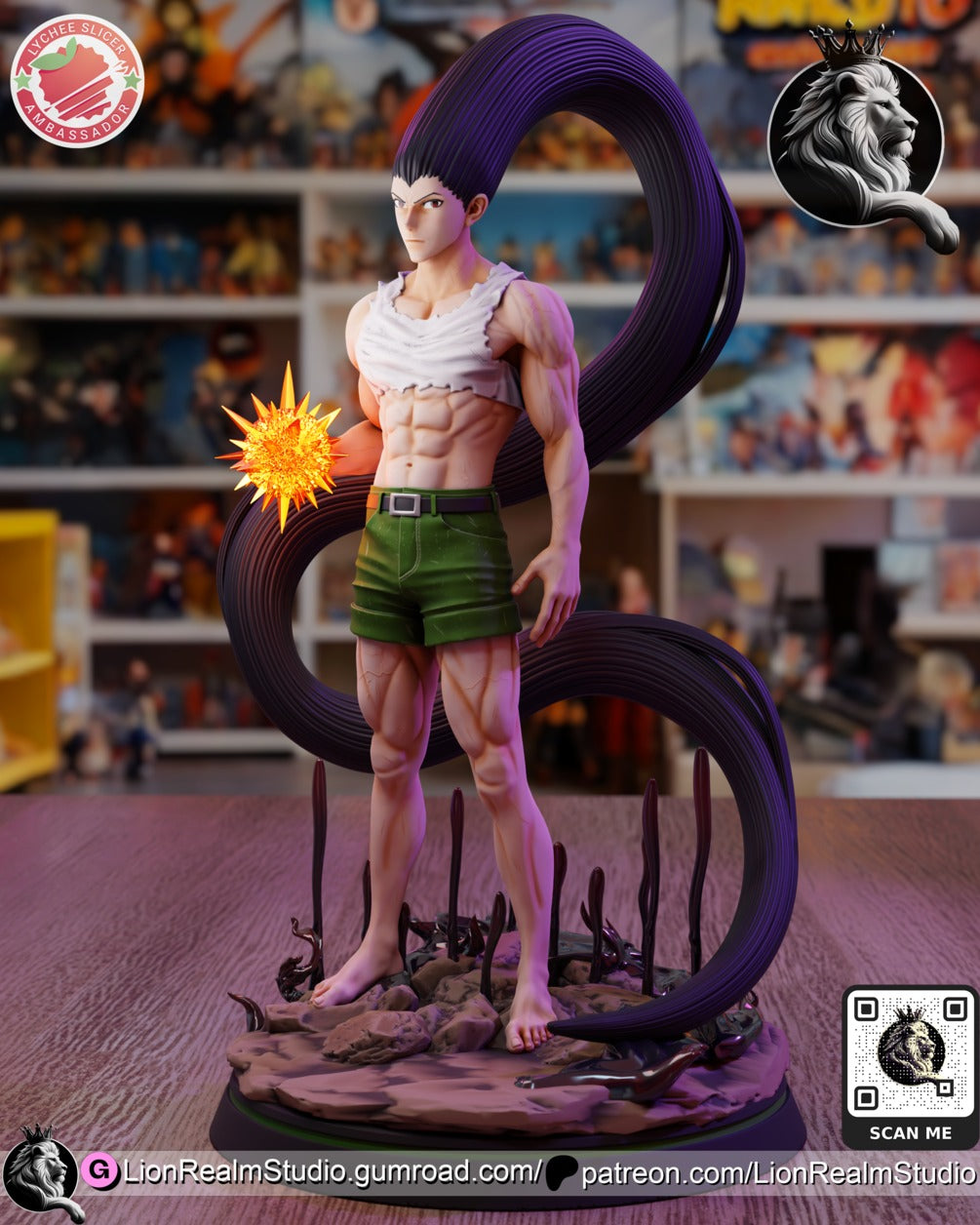 gon freecss hunter x files sit here