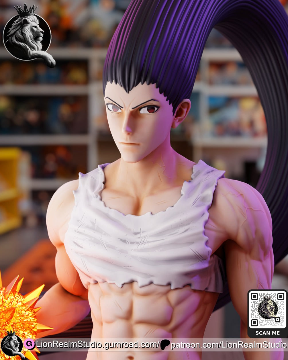 gon freecss hunter x files sit here