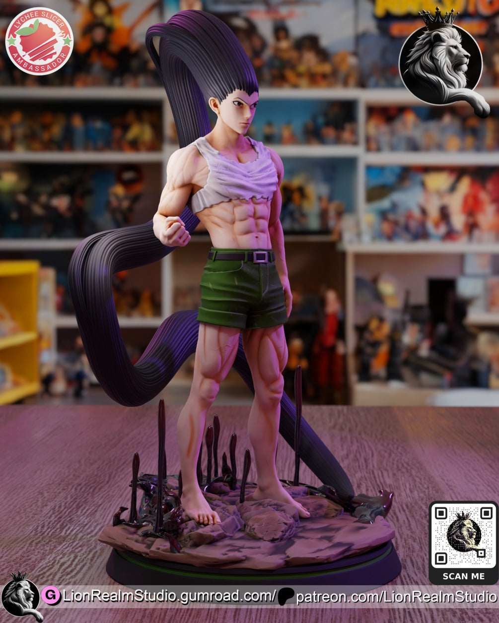 gon freecss hunter x files sit here