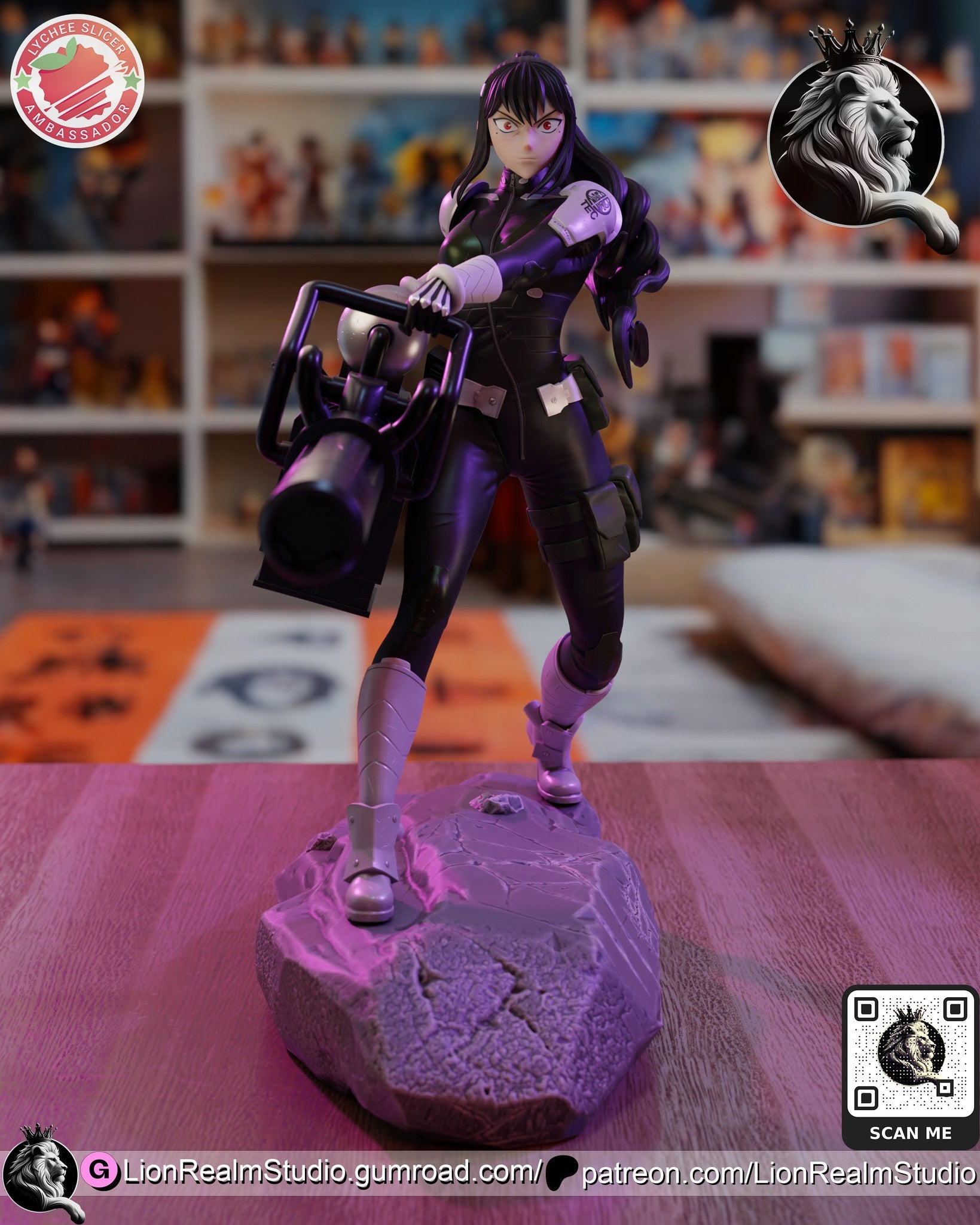 mina ashiro kaiju no 8 files sit here