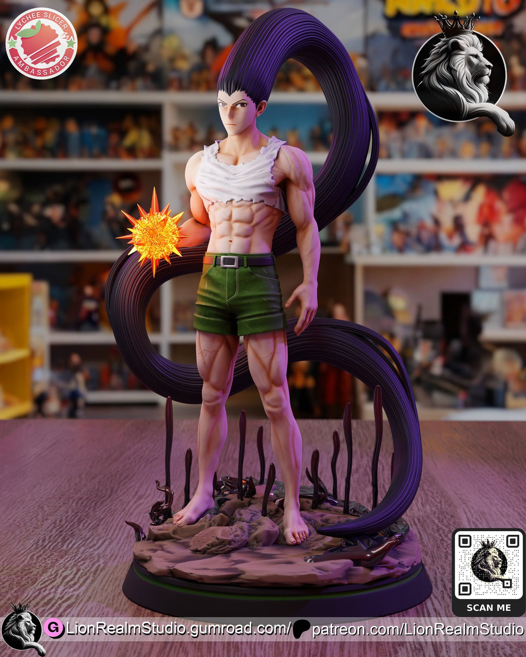 gon freecss hunter x files sit here