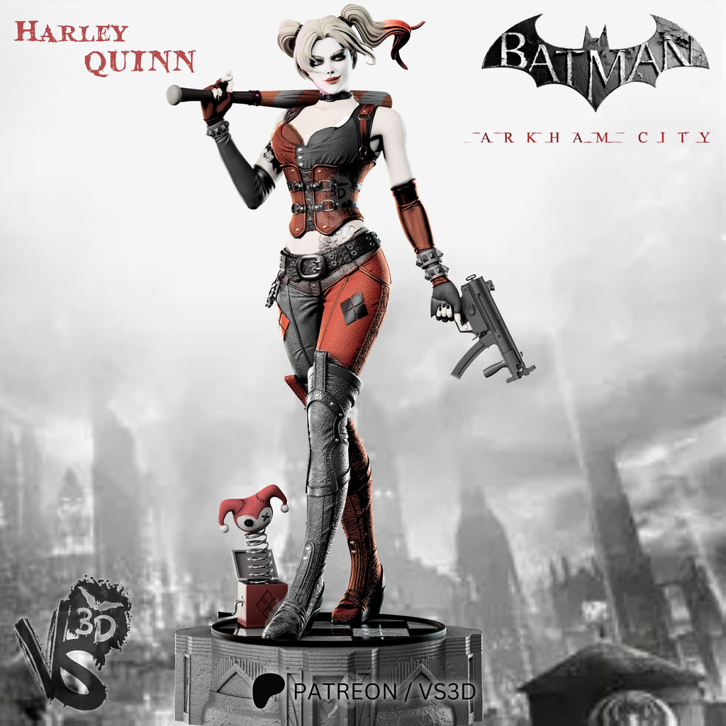 harley quinn dc vs3d arkham
