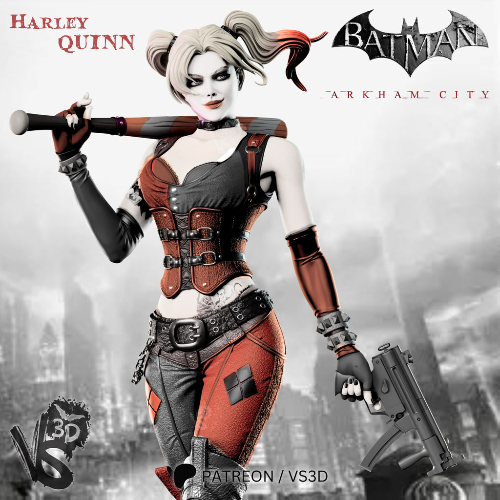 harley quinn dc vs3d arkham