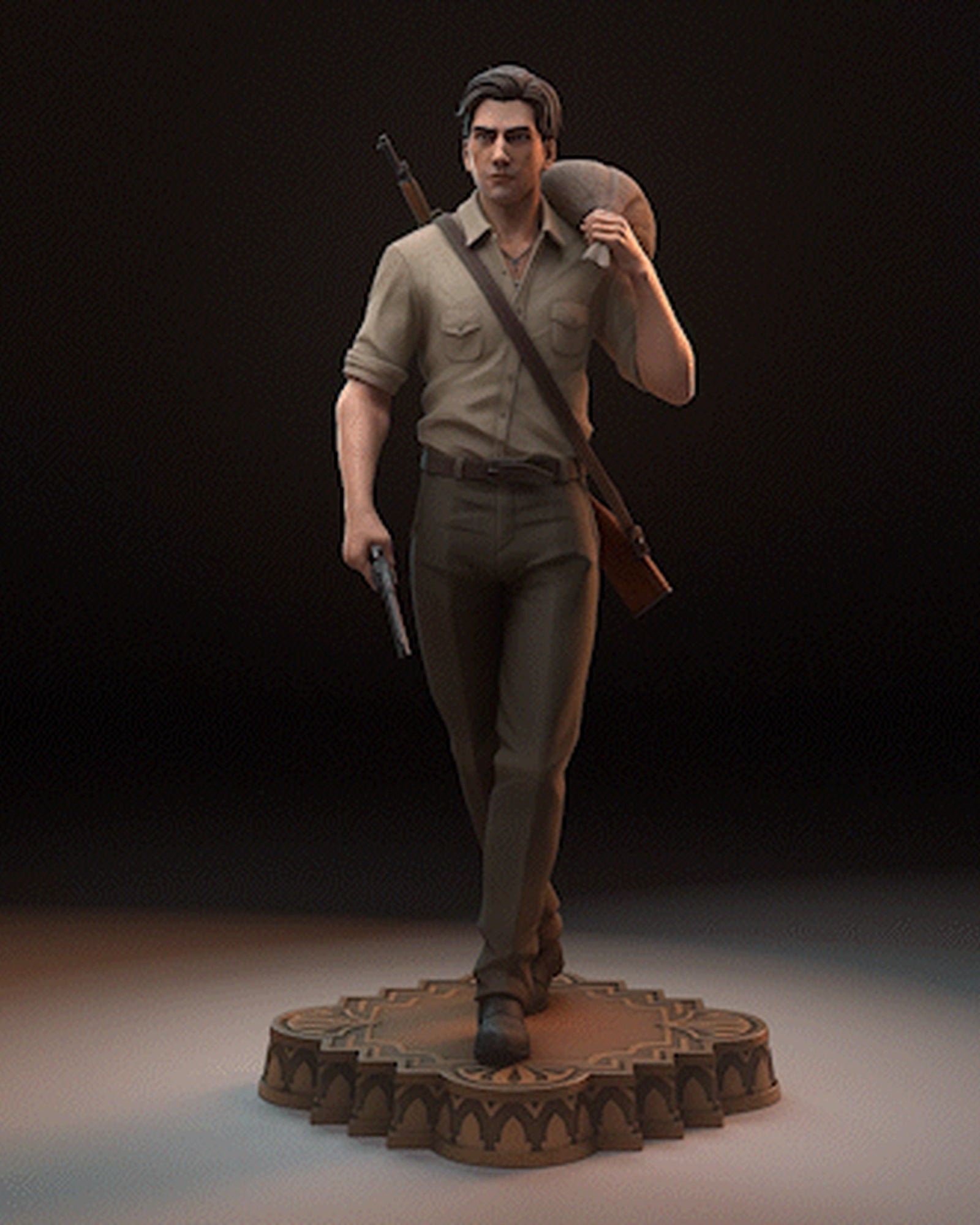 Enzo Favara (Mafia The Old Country) resin figure by h3LLcreator — studio render 2
