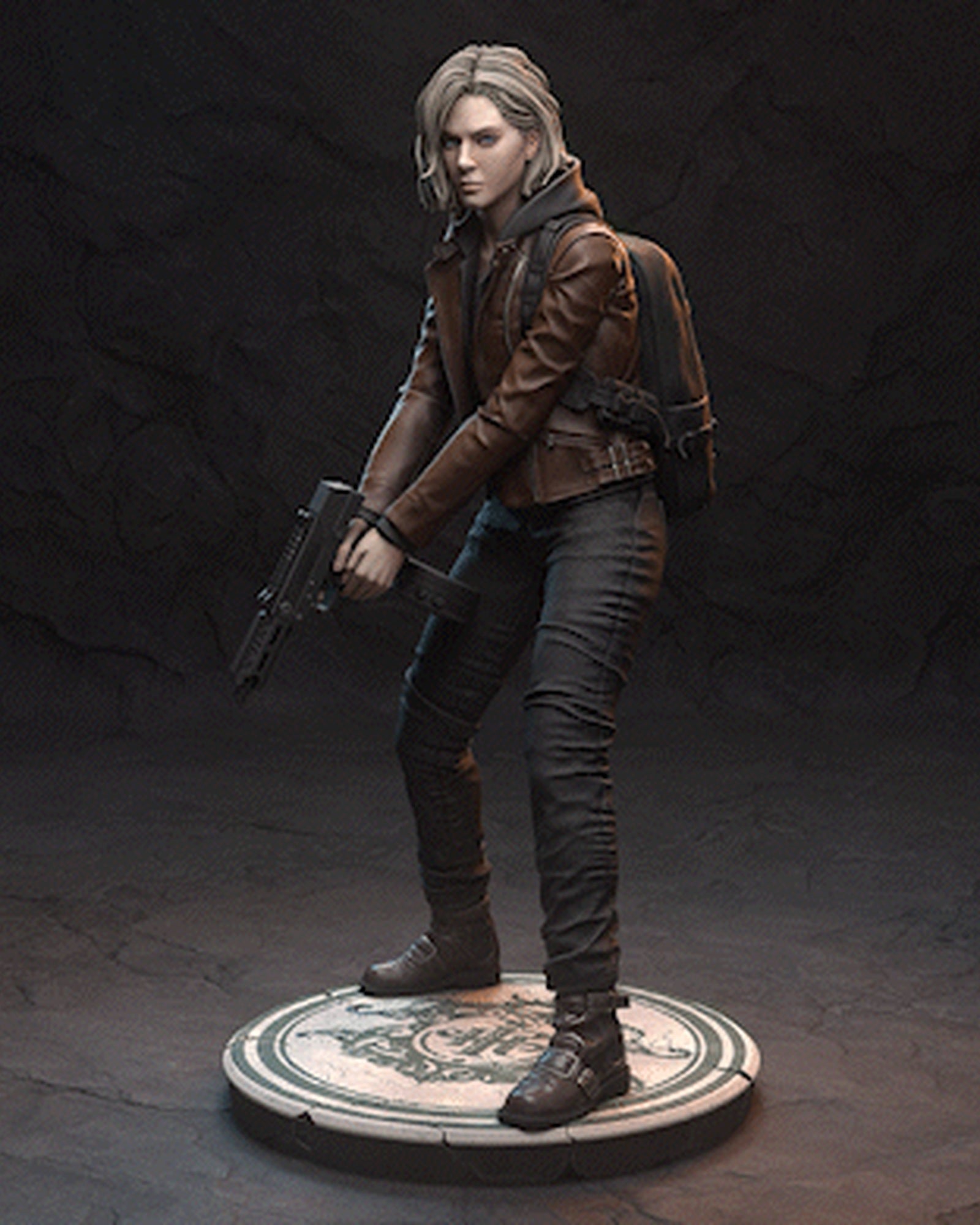 Grace Ashcroft (Resident Evil) resin figure by h3LLcreator — studio render 2