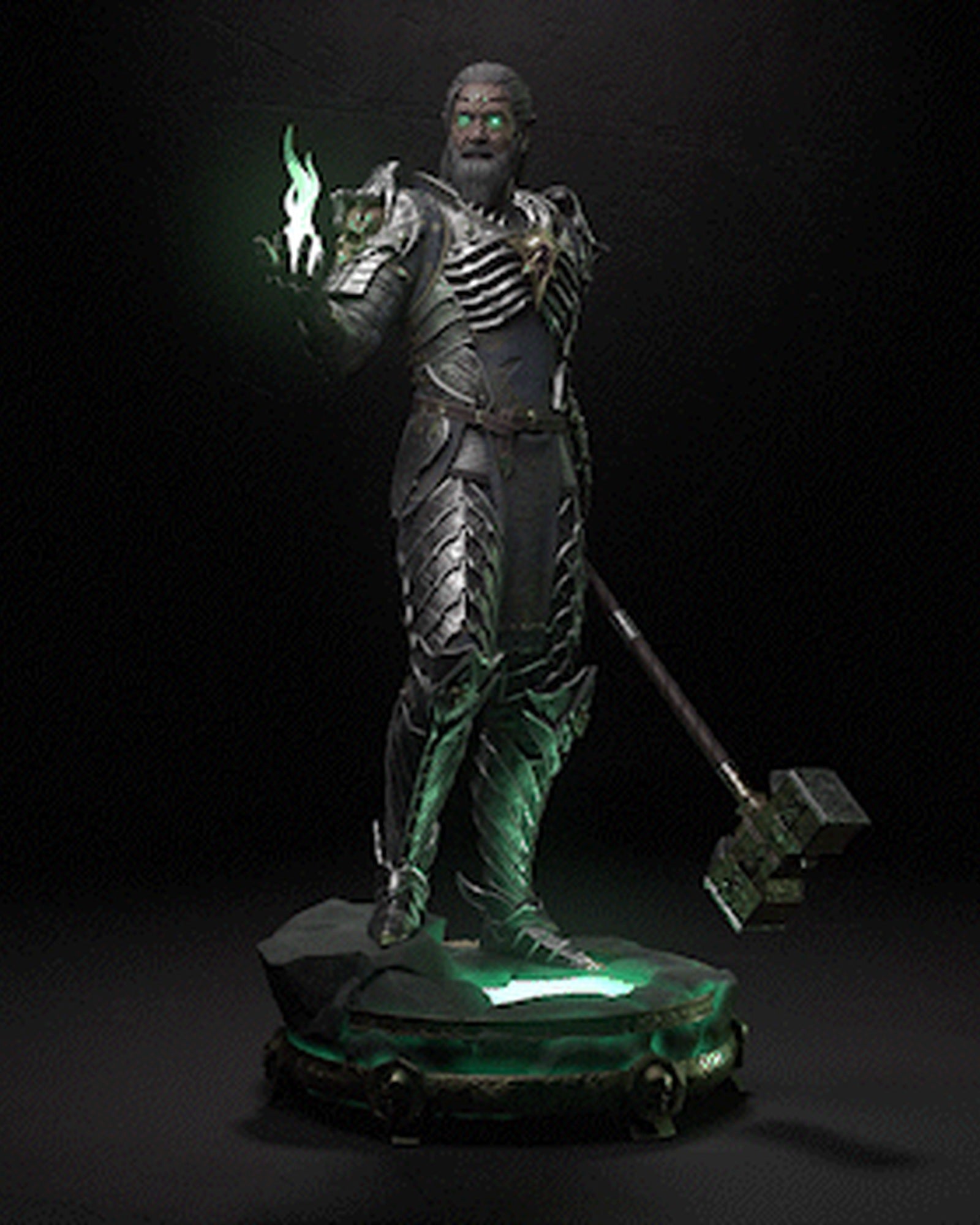 Ketheric Thorm (Baldur's Gate) resin figure by h3LLcreator — studio render 2