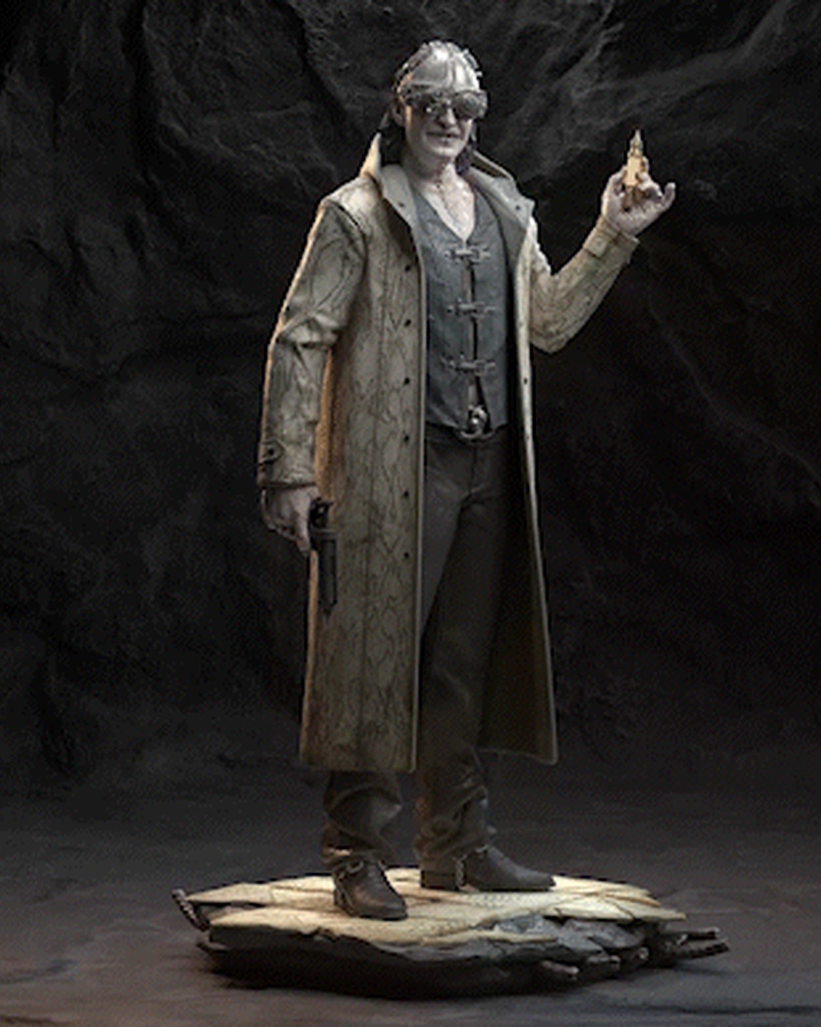 Victor Gideon (Resident Evil) resin figure by h3LLcreator — studio render 2