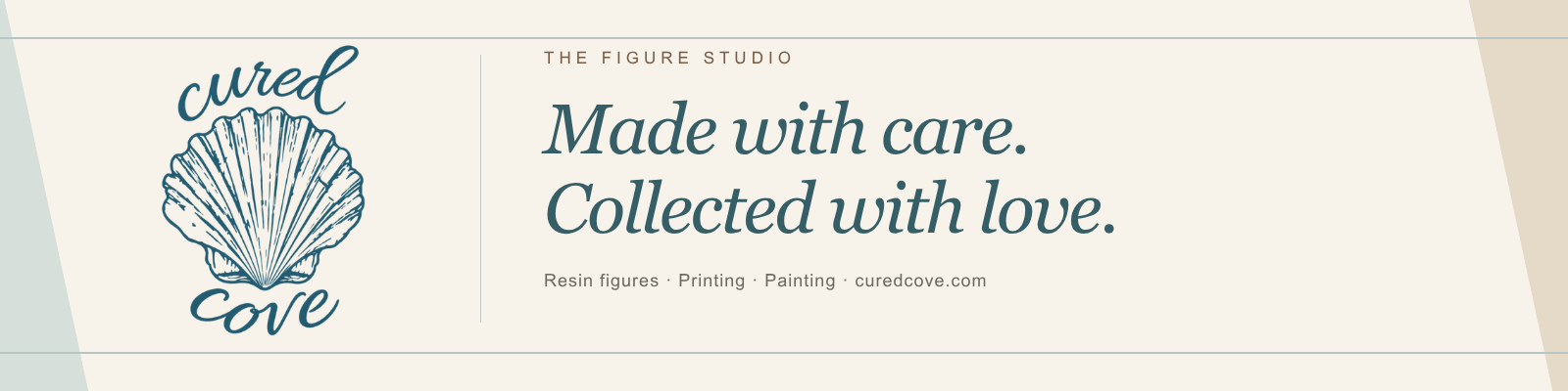 Cured Cove — Made with care. Collected with love. Resin figures, printing and painting.
